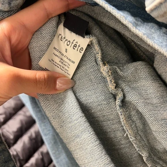 Retrofete Blue Denim Dress - Picture 8 of 8